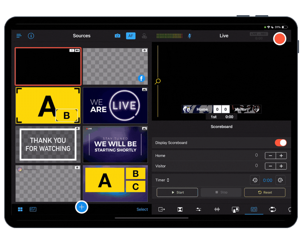 How to Add a Scoreboard Overlay to Your Sports Live Stream